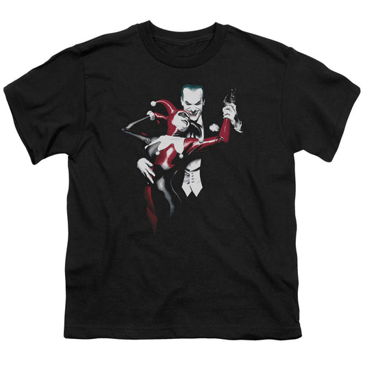 Batman Harley And Joker Kids Youth T Shirt Black Officially Licensed