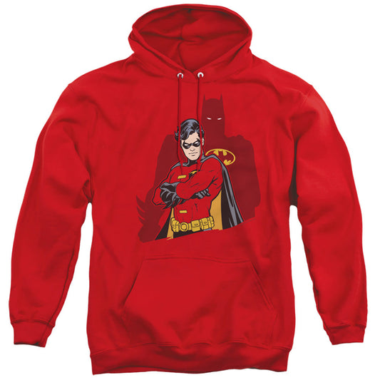 Batman Wingman Mens Hoodie Red Officially Licensed