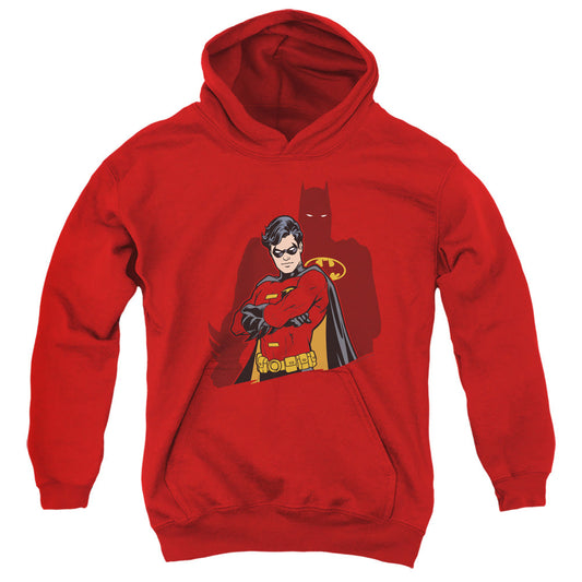 Batman Wingman Kids Youth Hoodie Red Officially Licensed