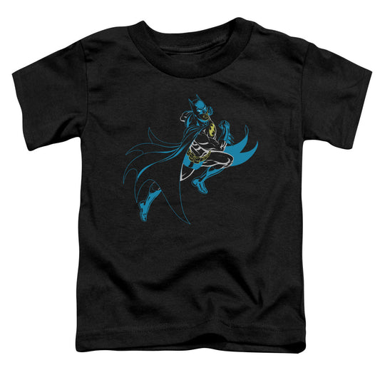 Batman Neon Batman Toddler Kids Youth T Shirt Black Officially Licensed