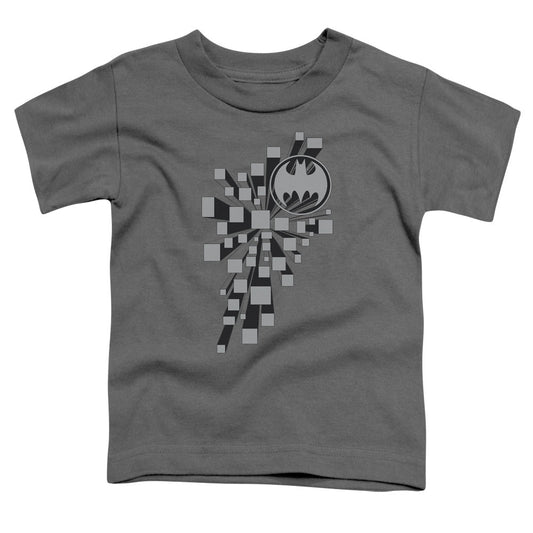 Batman Gotham 3d Toddler Kids Youth T Shirt Charcoal Officially Licensed