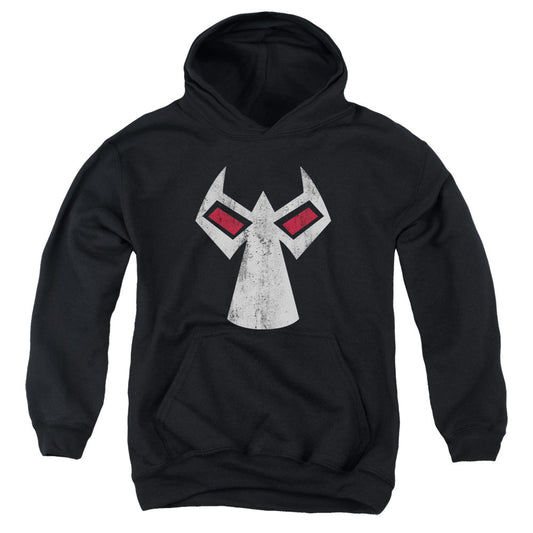 Batman Bane Mask Kids Youth Hoodie Black Officially Licensed
