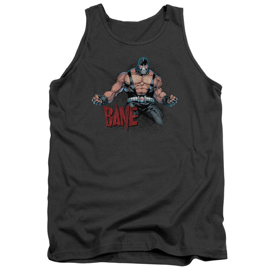 Batman Bane Flex Mens Tank Top Shirt Charcoal Officially Licensed