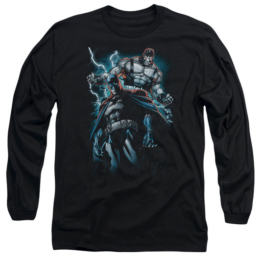 Batman Evil Rising Mens Long Sleeve Shirt Black Officially Licensed