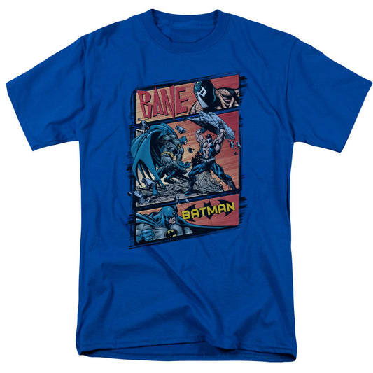 Batman Epic Battle Mens T Shirt Royal Blue Officially Licensed