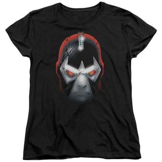 Batman Bane Head Womens T Shirt Black Officially Licensed
