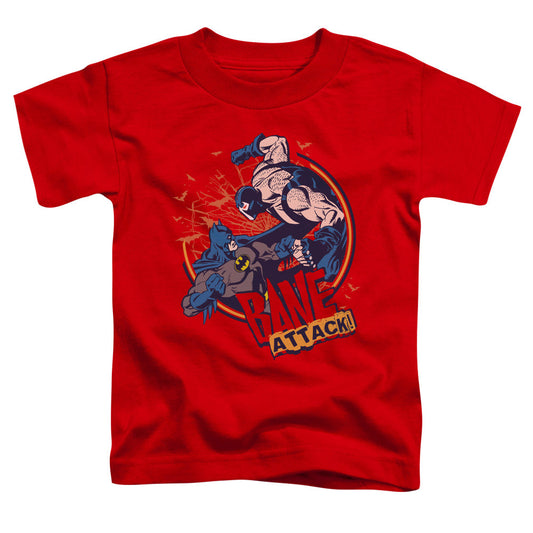 Batman Bane Atack! Toddler Kids Youth T Shirt Red Officially Licensed