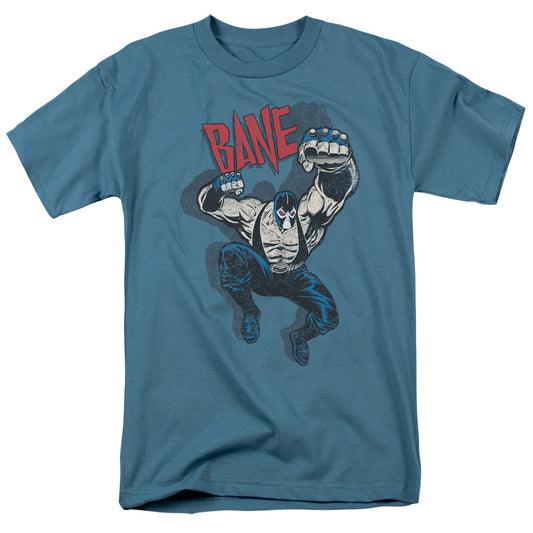 Batman Bane Vintage Mens T Shirt Slate Officially Licensed
