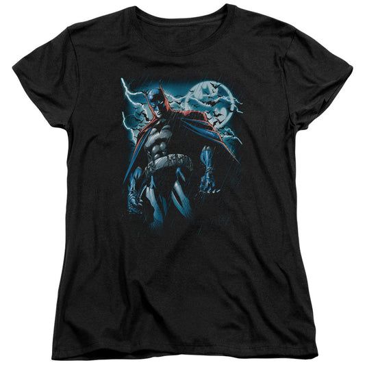 Batman Stormy Knight Womens T Shirt Black Officially Licensed