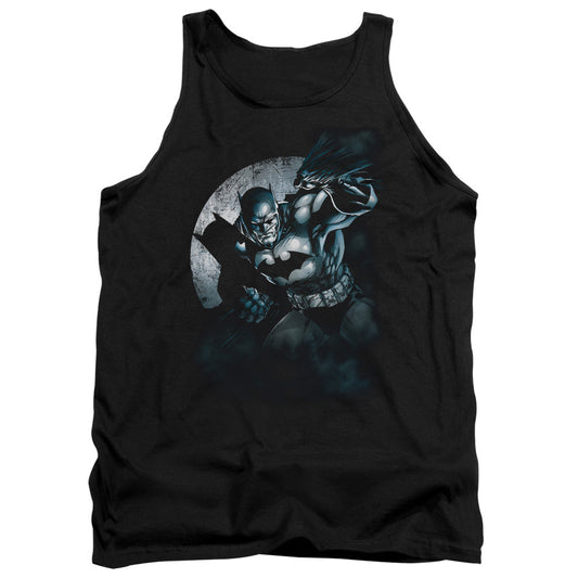 Batman Batman Spotlight Mens Tank Top Shirt Black Officially Licensed