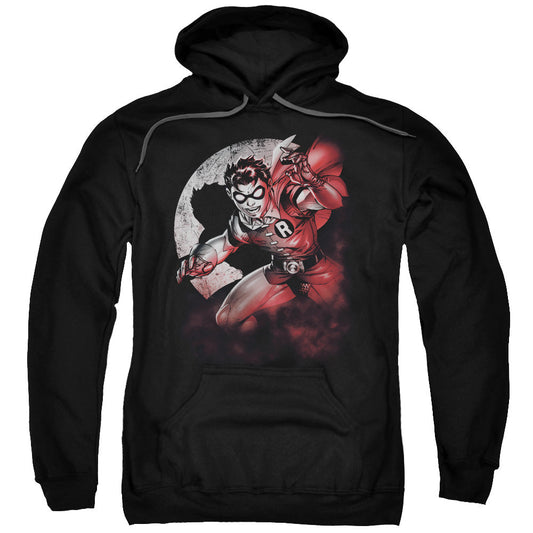 Batman Robin Spotlight Mens Hoodie Black Officially Licensed