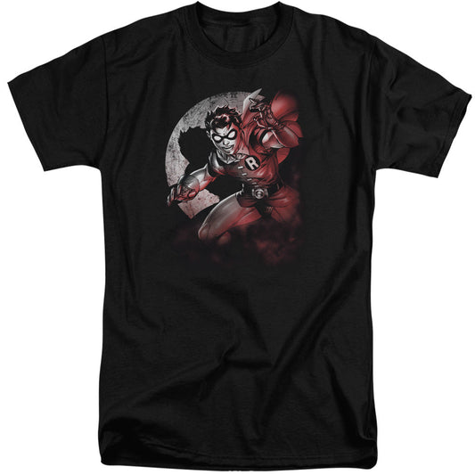 Batman Robin Spotlight Mens Tall T Shirt Black Officially Licensed