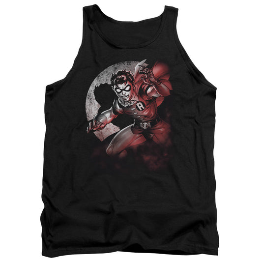Batman Robin Spotlight Mens Tank Top Shirt Black Officially Licensed