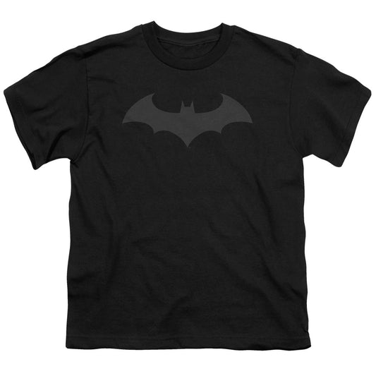 Batman Hush Logo Kids Youth T Shirt Black Officially Licensed