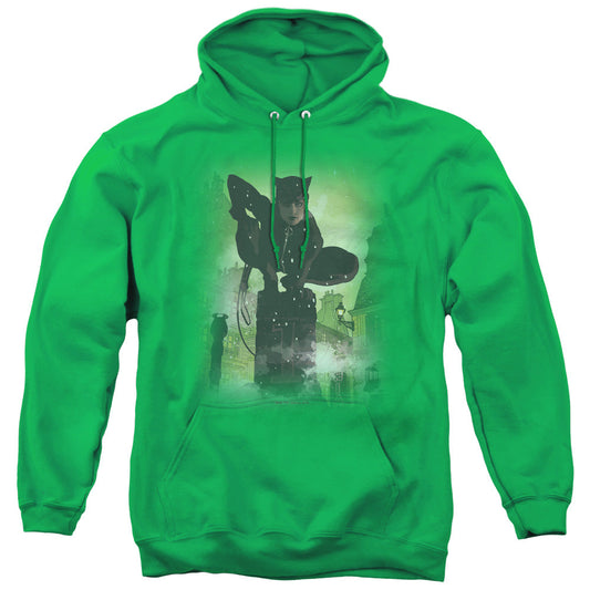 Batman Catwoman #63 Cover Mens Hoodie Kelly Green Officially Licensed