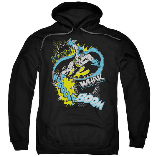 Batman Bat Effects Mens Hoodie Black Officially Licensed