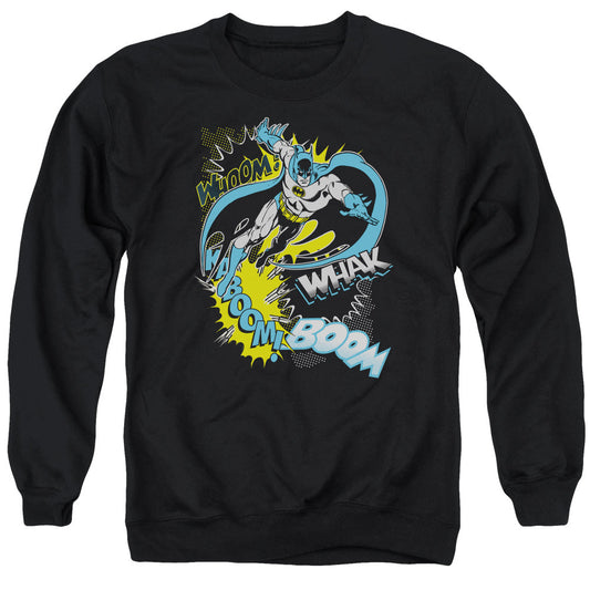 Batman Bat Effects Mens Crewneck Sweatshirt Black