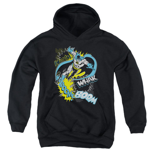 Batman Bat Effects Kids Youth Hoodie Black Officially Licensed