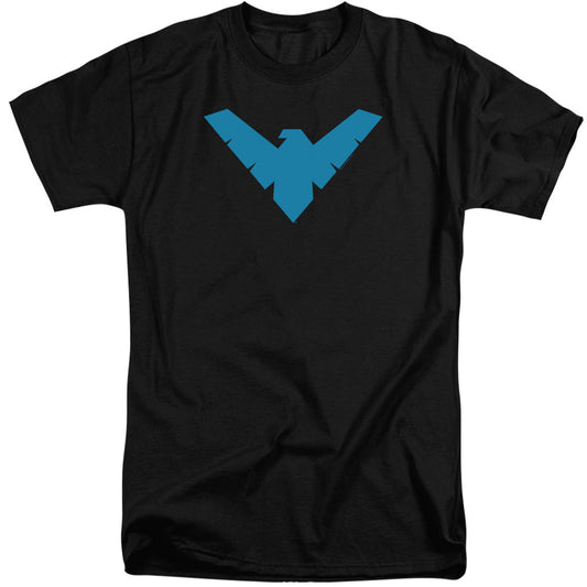 Batman Nightwing Symbol Mens Tall T Shirt Black Officially Licensed