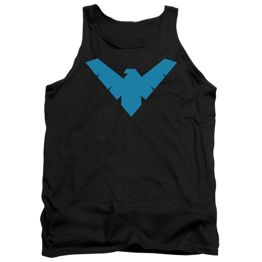 Batman Nightwing Symbol Mens Tank Top Shirt Black Officially Licensed