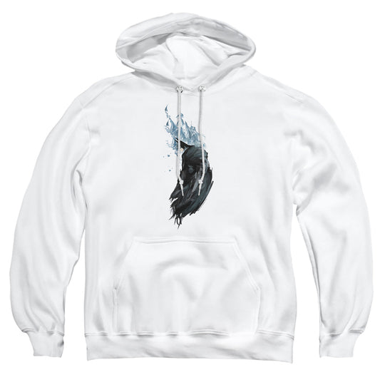 Batman Wash Mens Hoodie White Officially Licensed