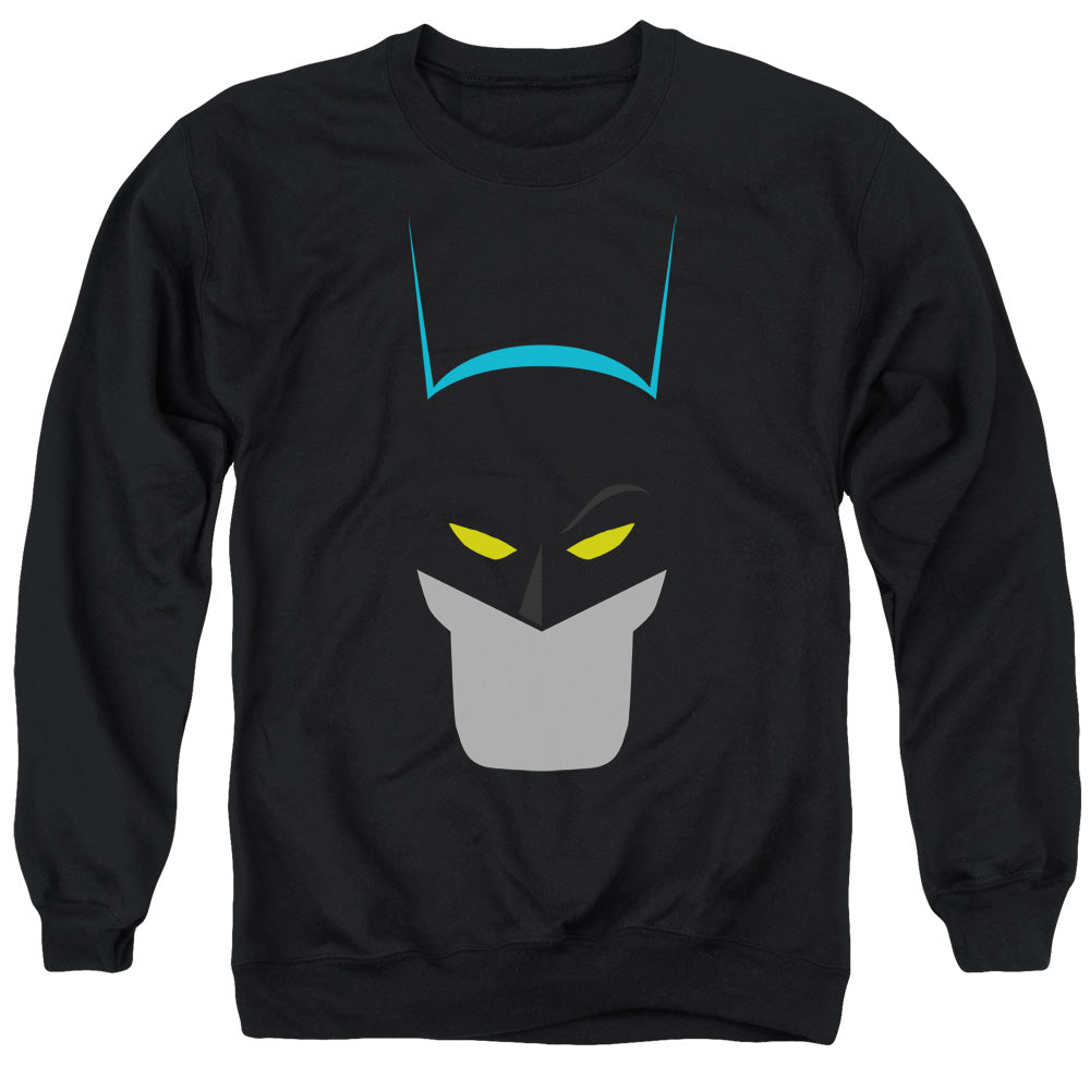 Batman Simplified Mens Crewneck Sweatshirt Black