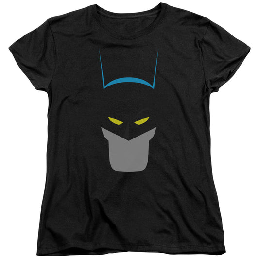 Batman Simplified Womens T Shirt Black Officially Licensed