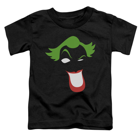 Batman Joker Simplified Toddler Kids Youth T Shirt Black Officially Licensed