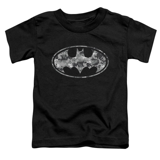 Batman Urban Camo Shield Toddler Kids Youth T Shirt Black Officially Licensed