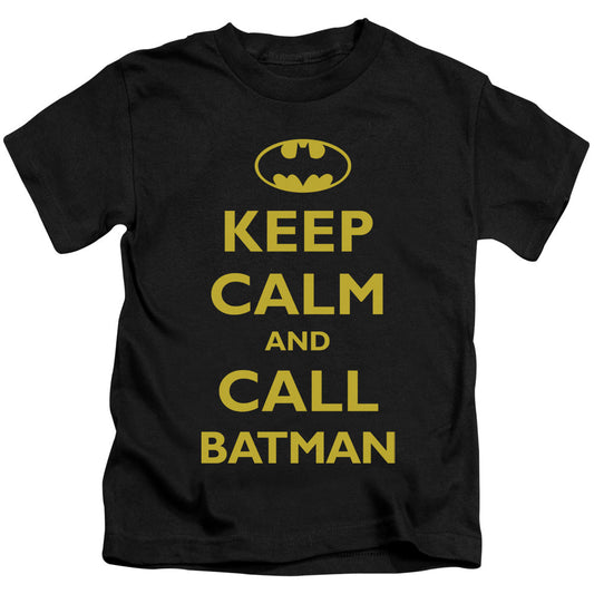 Batman Call Batman Juvenile Kids Youth T Shirt Black Officially Licensed