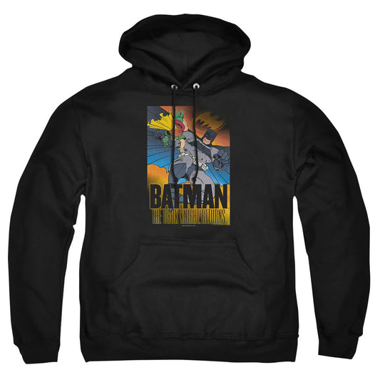 Batman Dk Returns Mens Hoodie Black Officially Licensed