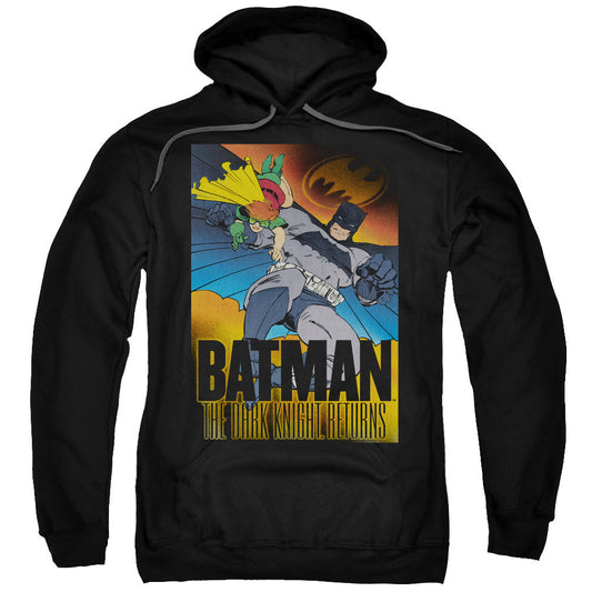 Batman Dk Returns Mens Hoodie Black Officially Licensed