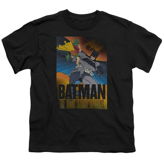Batman Dk Returns Kids Youth T Shirt Black Officially Licensed