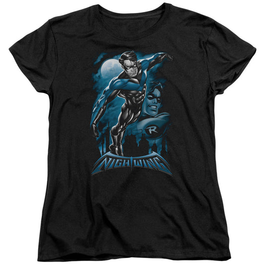 Batman All Grown Up Womens T Shirt Black Officially Licensed
