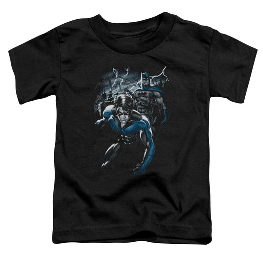 Batman Dynamic Duo Toddler Kids Youth T Shirt Black Officially Licensed