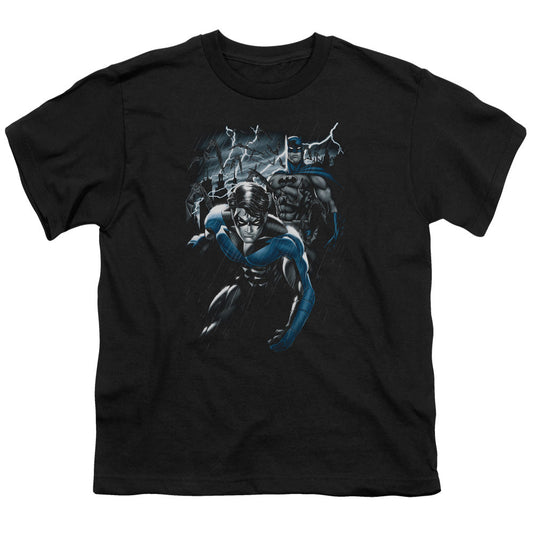 Batman Dynamic Duo Kids Youth T Shirt Black Officially Licensed