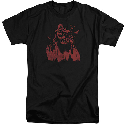 Batman Red Knight Mens Tall T Shirt Black Officially Licensed