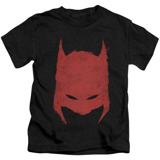 Batman Hacked & Scratched Juvenile Kids Youth T Shirt Black Officially Licensed