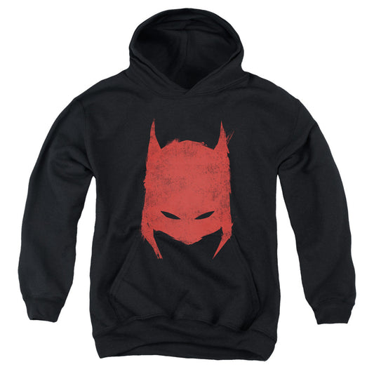 Batman Hacked & Scratched Kids Youth Hoodie Black Officially Licensed