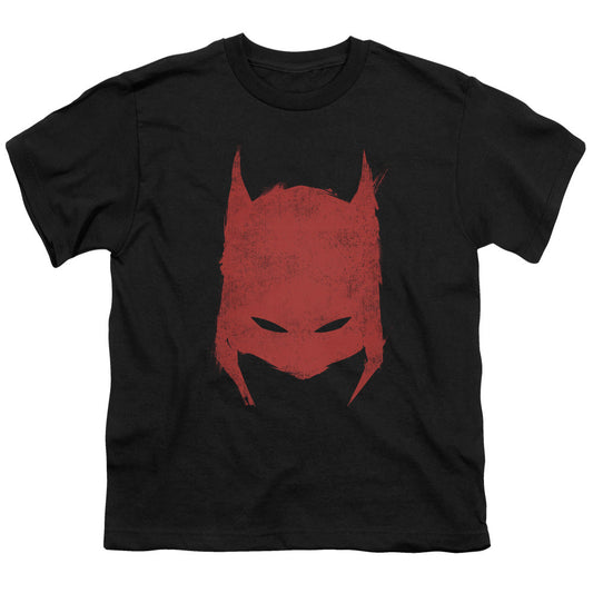 Batman Hacked & Scratched Kids Youth T Shirt Black Officially Licensed