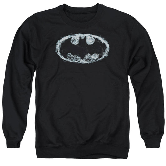 Batman Smoke Signal Mens Crewneck Sweatshirt Black
