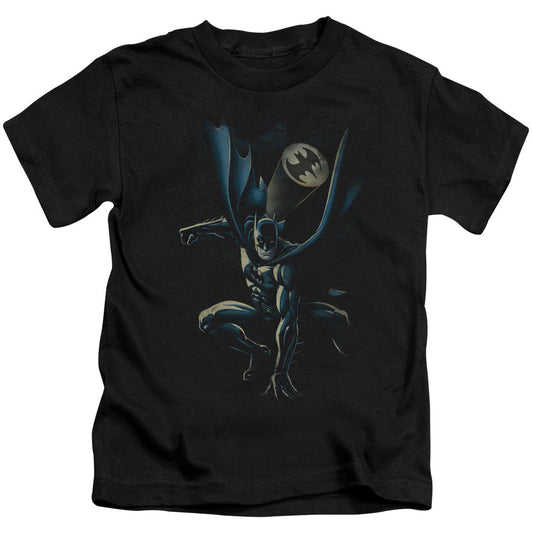 Batman Calling All Bats Juvenile Kids Youth T Shirt Black Officially Licensed