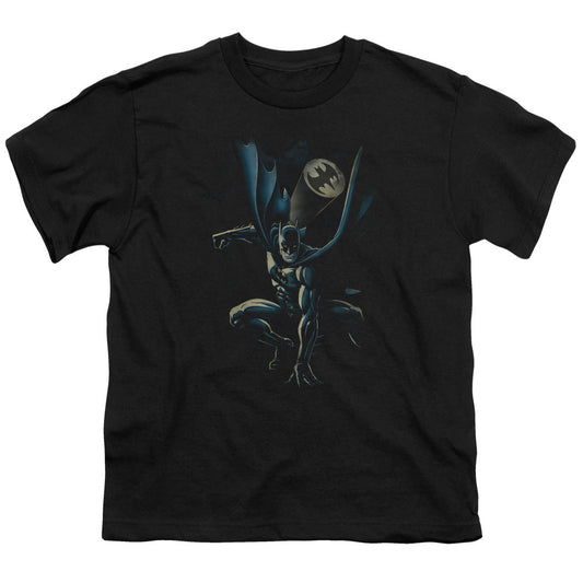 Batman Calling All Bats Kids Youth T Shirt Black Officially Licensed