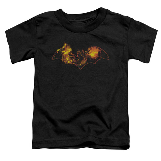 Batman Molten Logo Toddler Kids Youth T Shirt Black Officially Licensed
