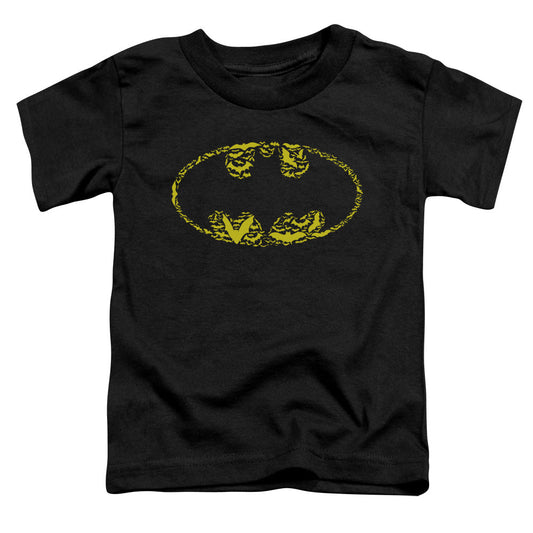 Batman Bats On Bats Toddler Kids Youth T Shirt Black Officially Licensed