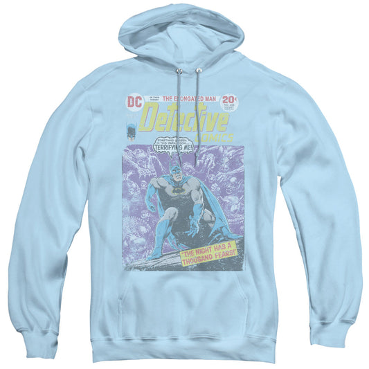 Batman  A Thousand Fears Mens Hoodie Light Blue Officially Licensed