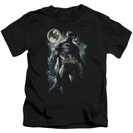Batman The Knight Juvenile Kids Youth T Shirt Black Officially Licensed