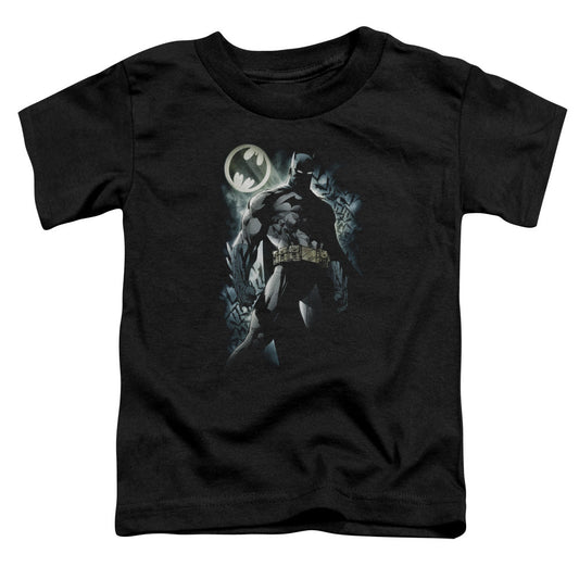 Batman The Knight Toddler Kids Youth T Shirt Black Officially Licensed