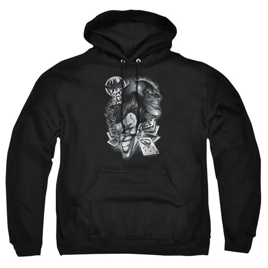 Batman Archenemies Mens Hoodie Black Officially Licensed