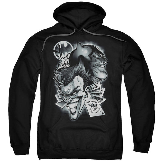 Batman Archenemies Mens Hoodie Black Officially Licensed